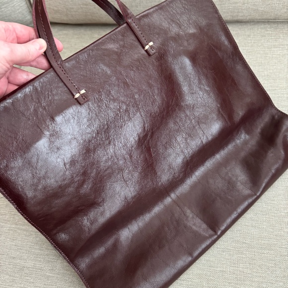 NWT Clare V Simple Tote Plum - Picture 5 of 6